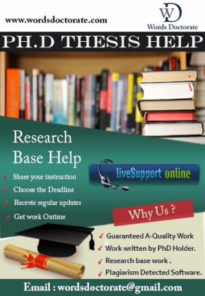 PhD Thesis Writing Services in Hyderabad